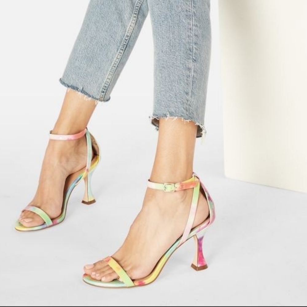 just fab Martini me Flared heel sandals